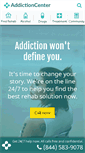 Mobile Screenshot of addictioncenter.com